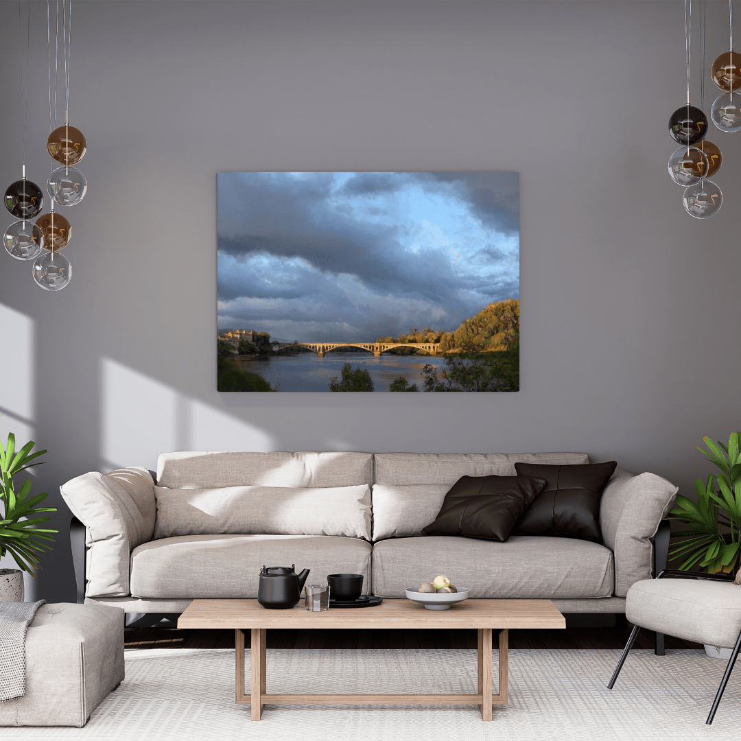 A Summer Evening in France - Landscape Wall Art - Aestheticanvas