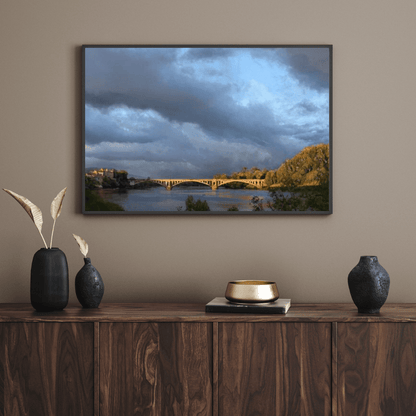 A Summer Evening in France - Landscape Wall Art - Aestheticanvas