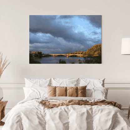 A Summer Evening in France - Landscape Wall Art - Aestheticanvas