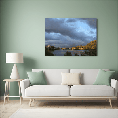 A Summer Evening in France - Landscape Wall Art - Aestheticanvas