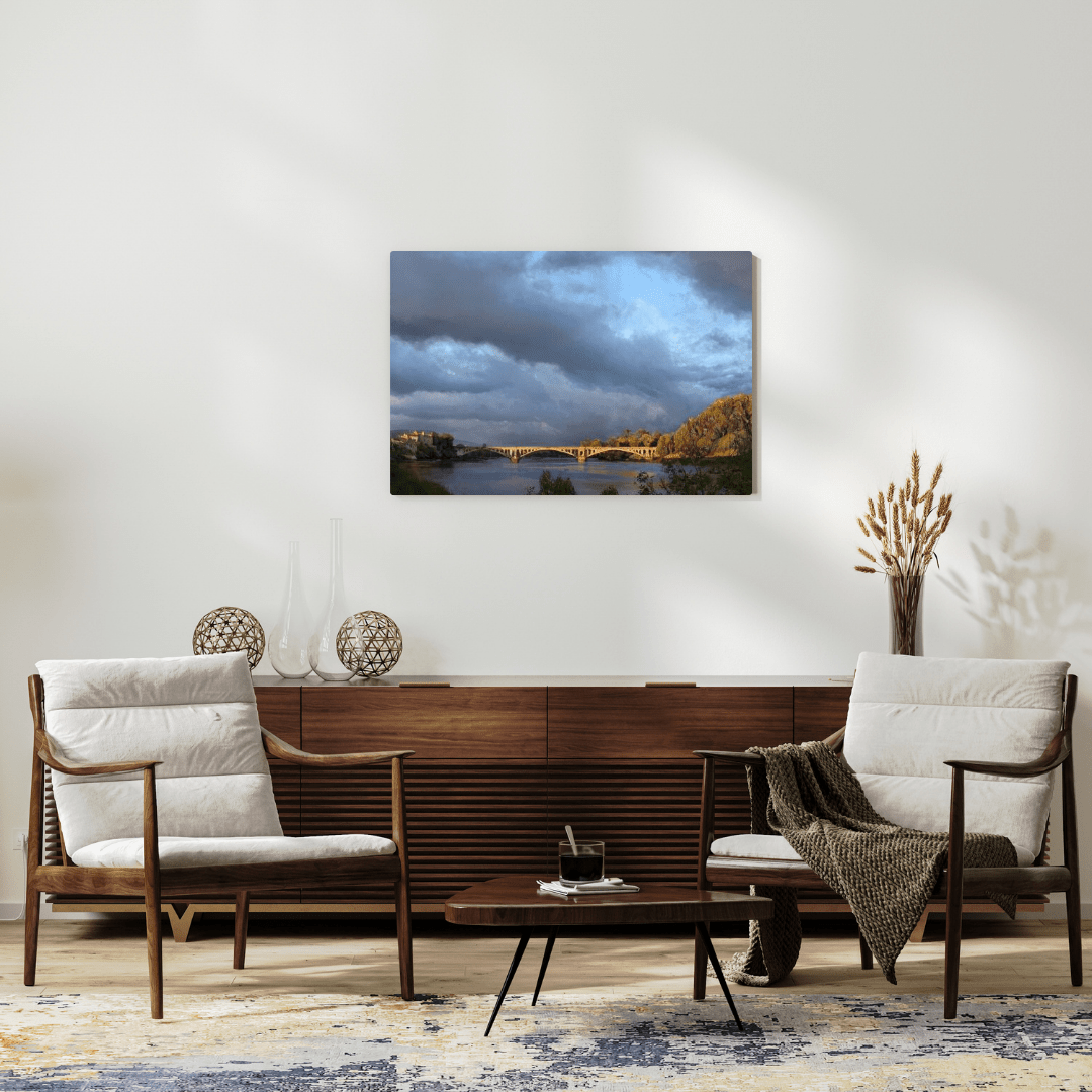 A Summer Evening in France - Landscape Wall Art - Aestheticanvas