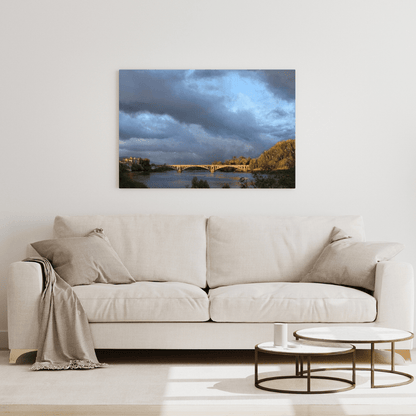 A Summer Evening in France - Landscape Wall Art - Aestheticanvas