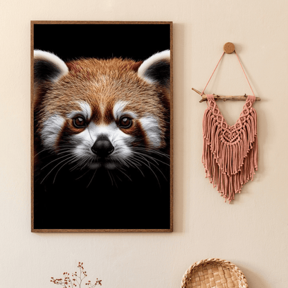 Adorable Red Panda - Wildlife Wall Art - Aestheticanvas