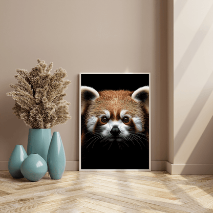 Adorable Red Panda - Wildlife Wall Art - Aestheticanvas