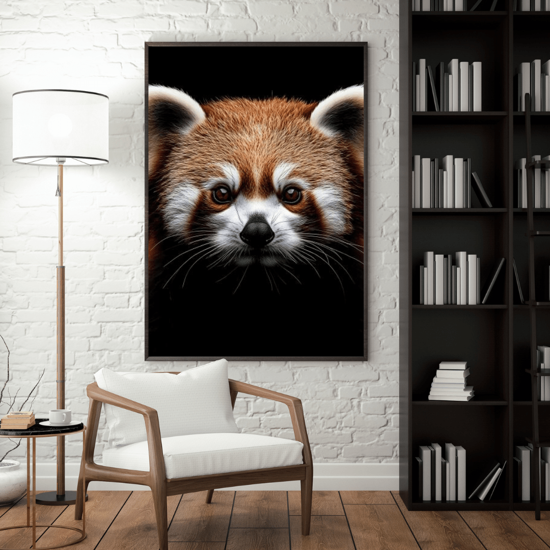 Adorable Red Panda - Wildlife Wall Art - Aestheticanvas