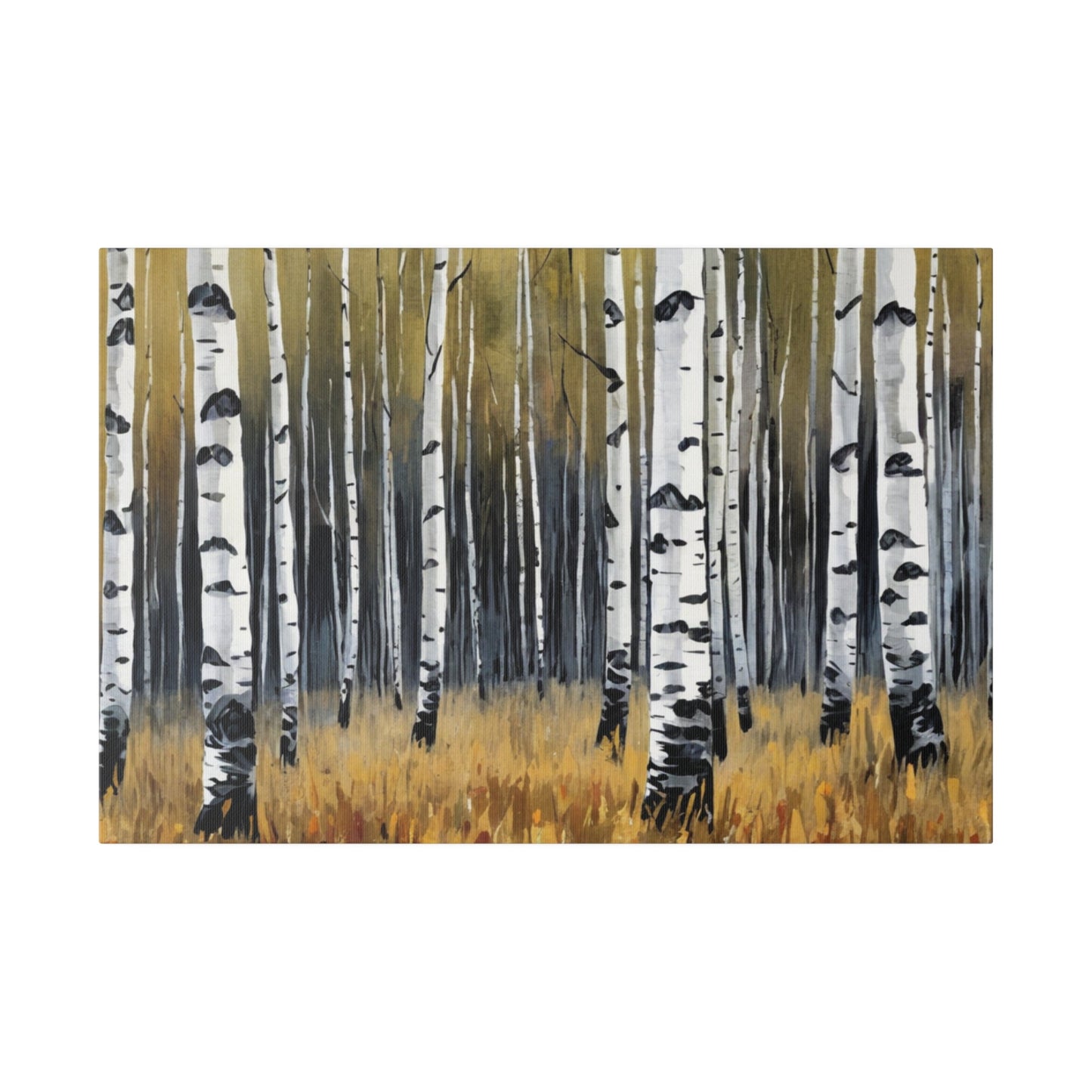 Aestival Birch Forest - Forest Wall Art - Aestheticanvas