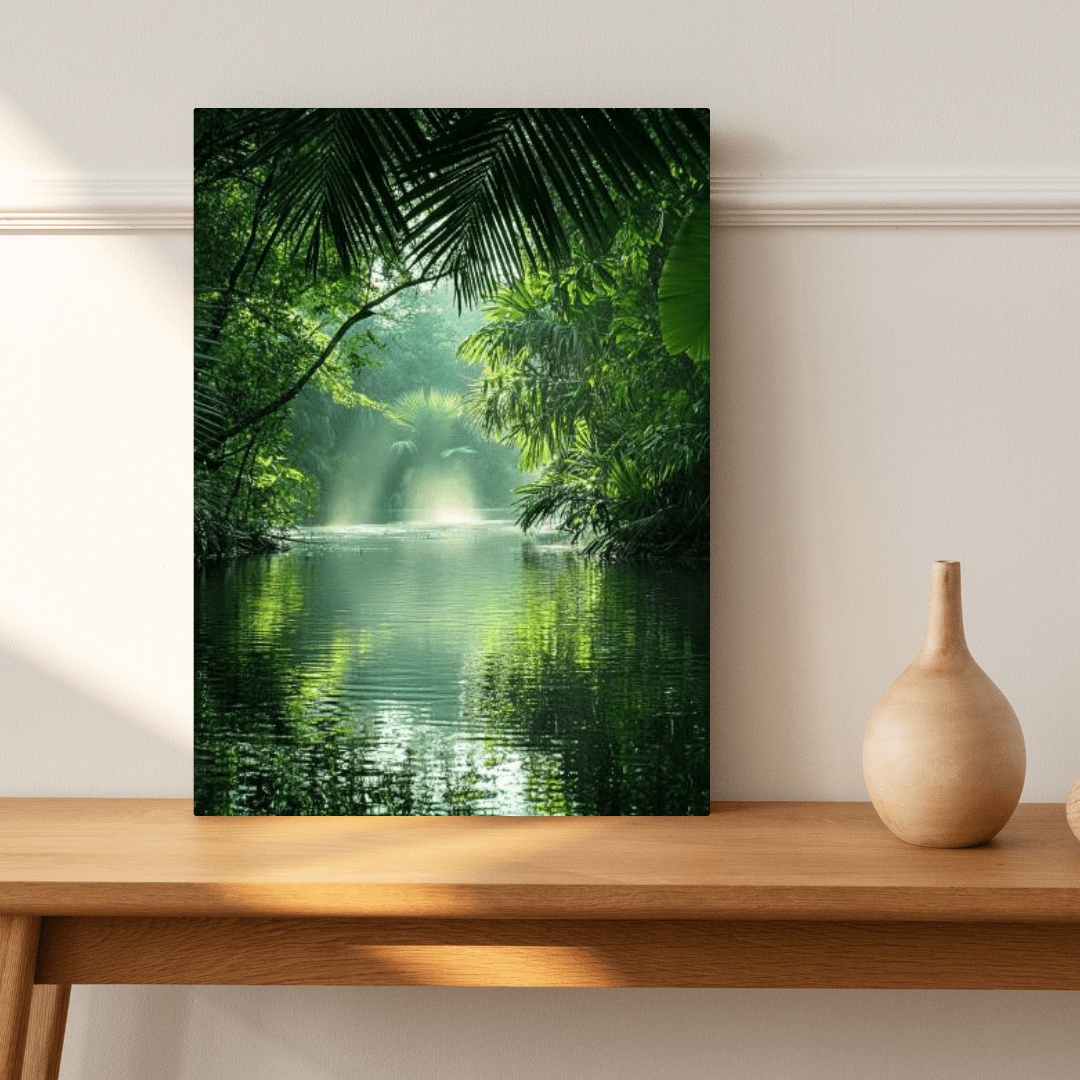 Amazonian Serenity - Landscape Wall Art - Aestheticanvas