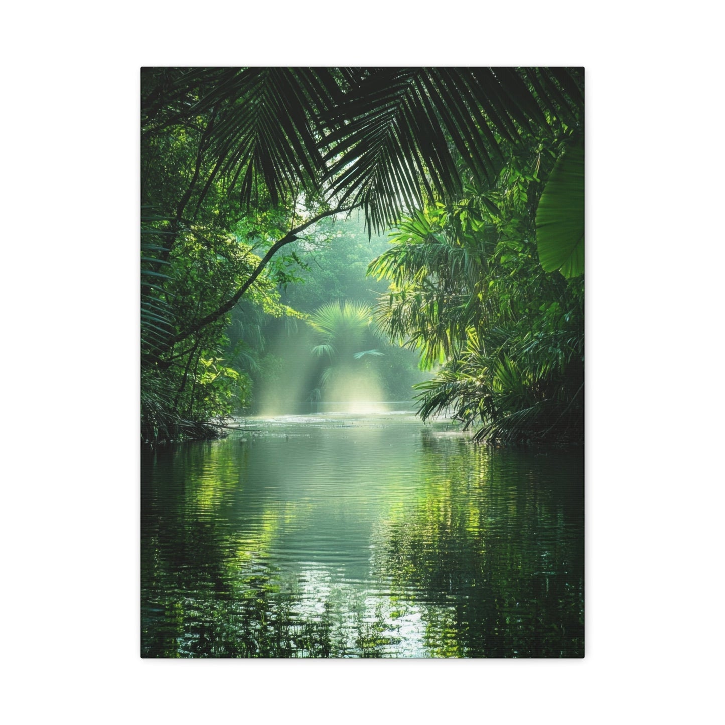 Amazonian Serenity - Landscape Wall Art - Aestheticanvas