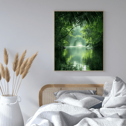 Amazonian Serenity - Landscape Wall Art - Aestheticanvas