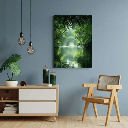 Amazonian Serenity - Landscape Wall Art - Aestheticanvas