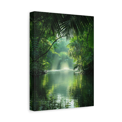 Amazonian Serenity - Landscape Wall Art - Aestheticanvas