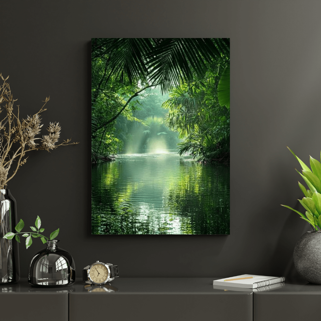 Amazonian Serenity - Landscape Wall Art - Aestheticanvas