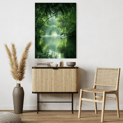 Amazonian Serenity - Landscape Wall Art - Aestheticanvas