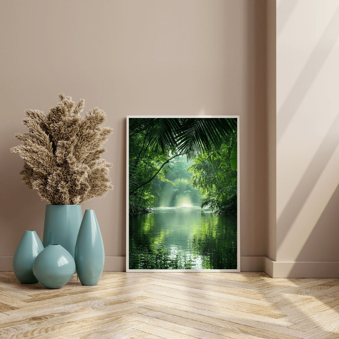 Amazonian Serenity - Landscape Wall Art - Aestheticanvas