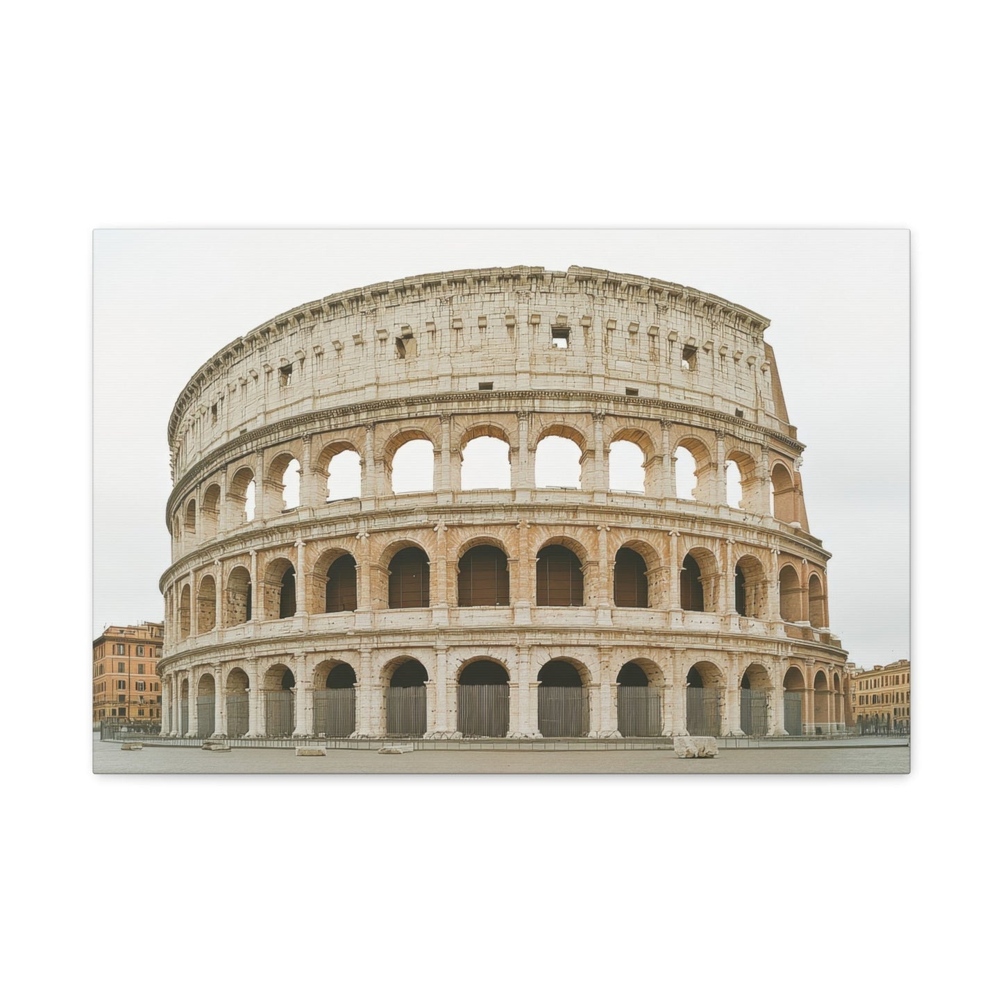 Ancient Colosseum Rome - Architecture Wall Art - Aestheticanvas