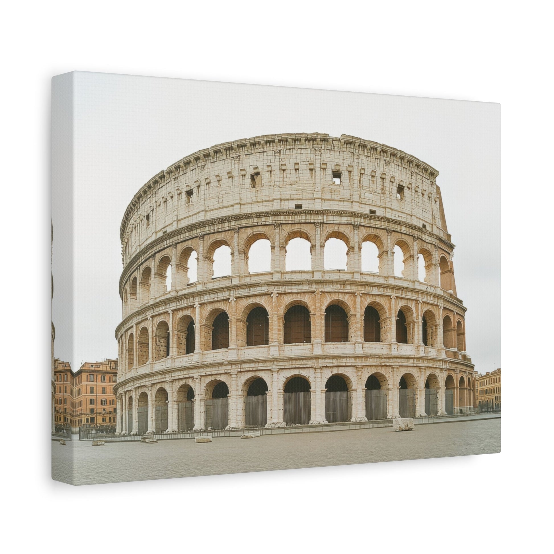 Ancient Colosseum Rome - Architecture Wall Art - Aestheticanvas