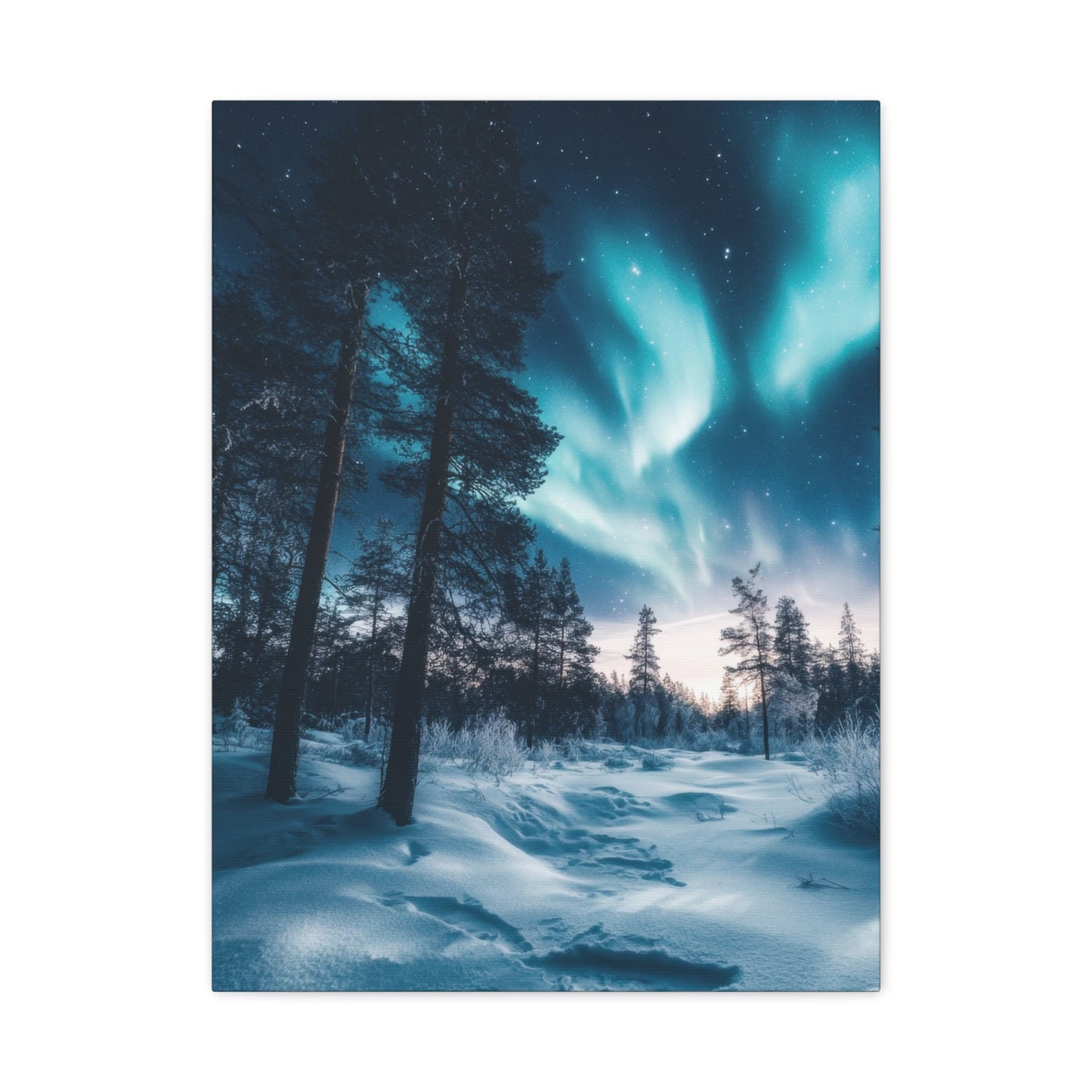 Aurora Symphony - Landscape Wall Art - Aestheticanvas