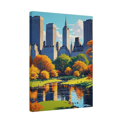 Beautiful Day in Central Park - New York Wall Art - Aestheticanvas