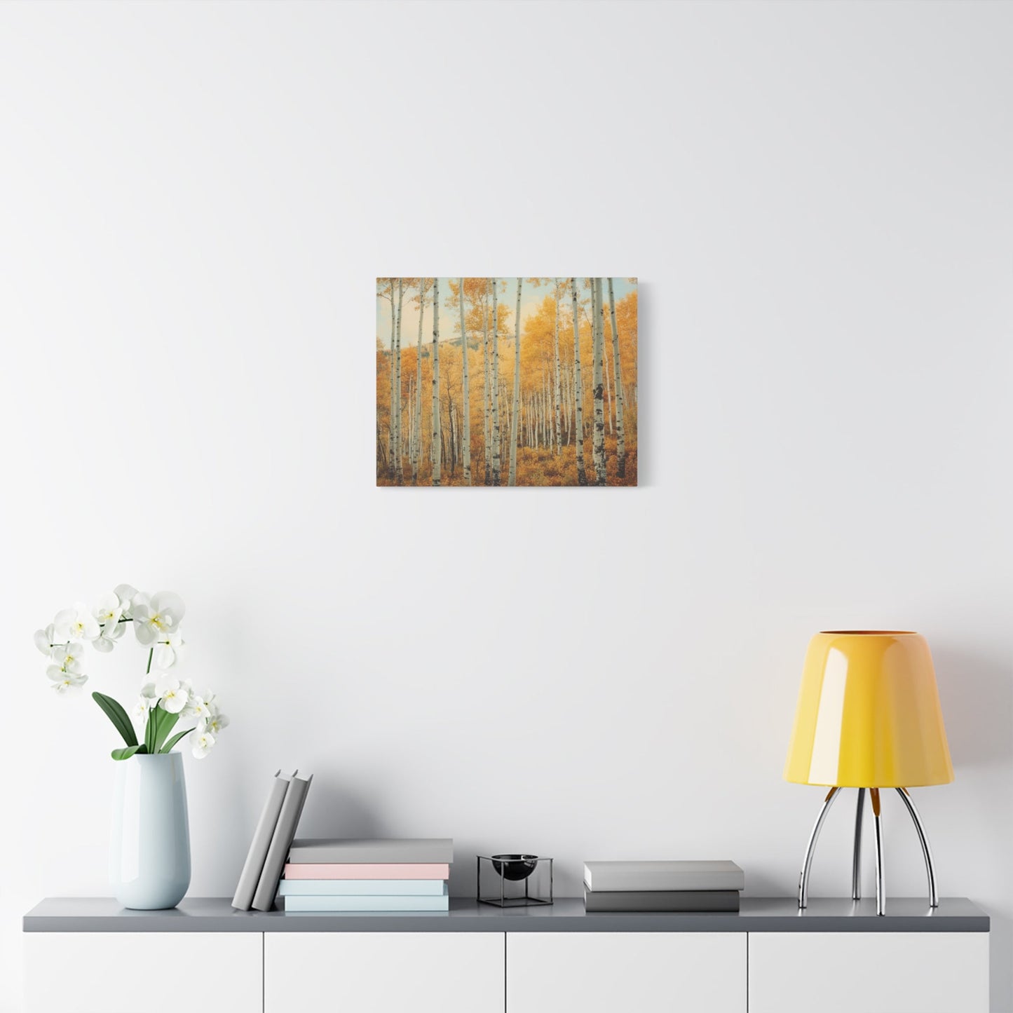 Birch Forest Serenity - Limited Canvas Print - Aestheticanvas