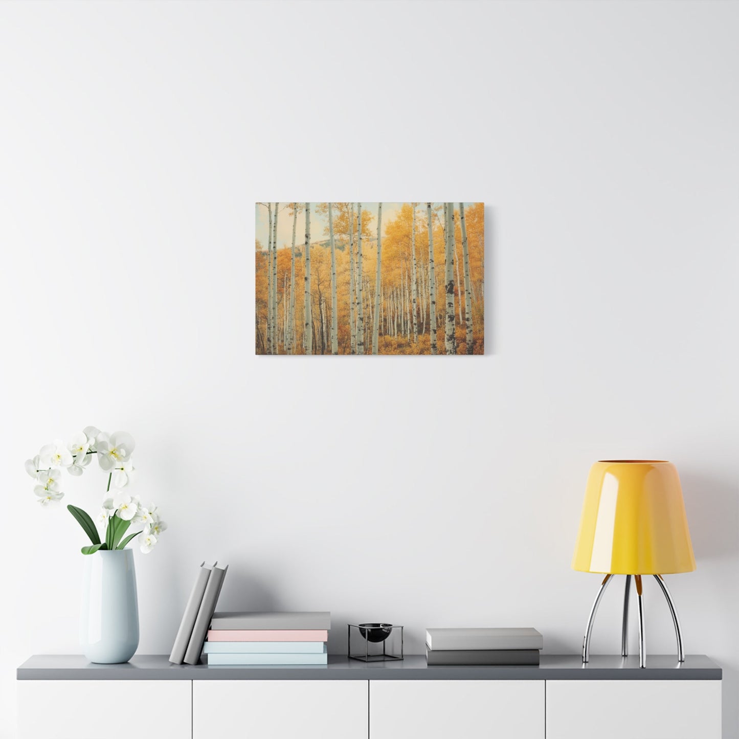 Birch Forest Serenity - Limited Canvas Print - Aestheticanvas