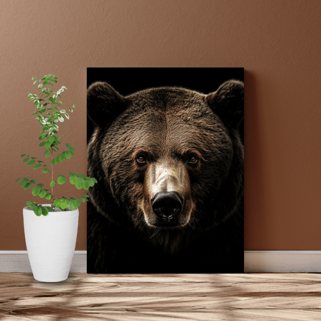 Brown Majesty - Wildlife Wall Art - Aestheticanvas