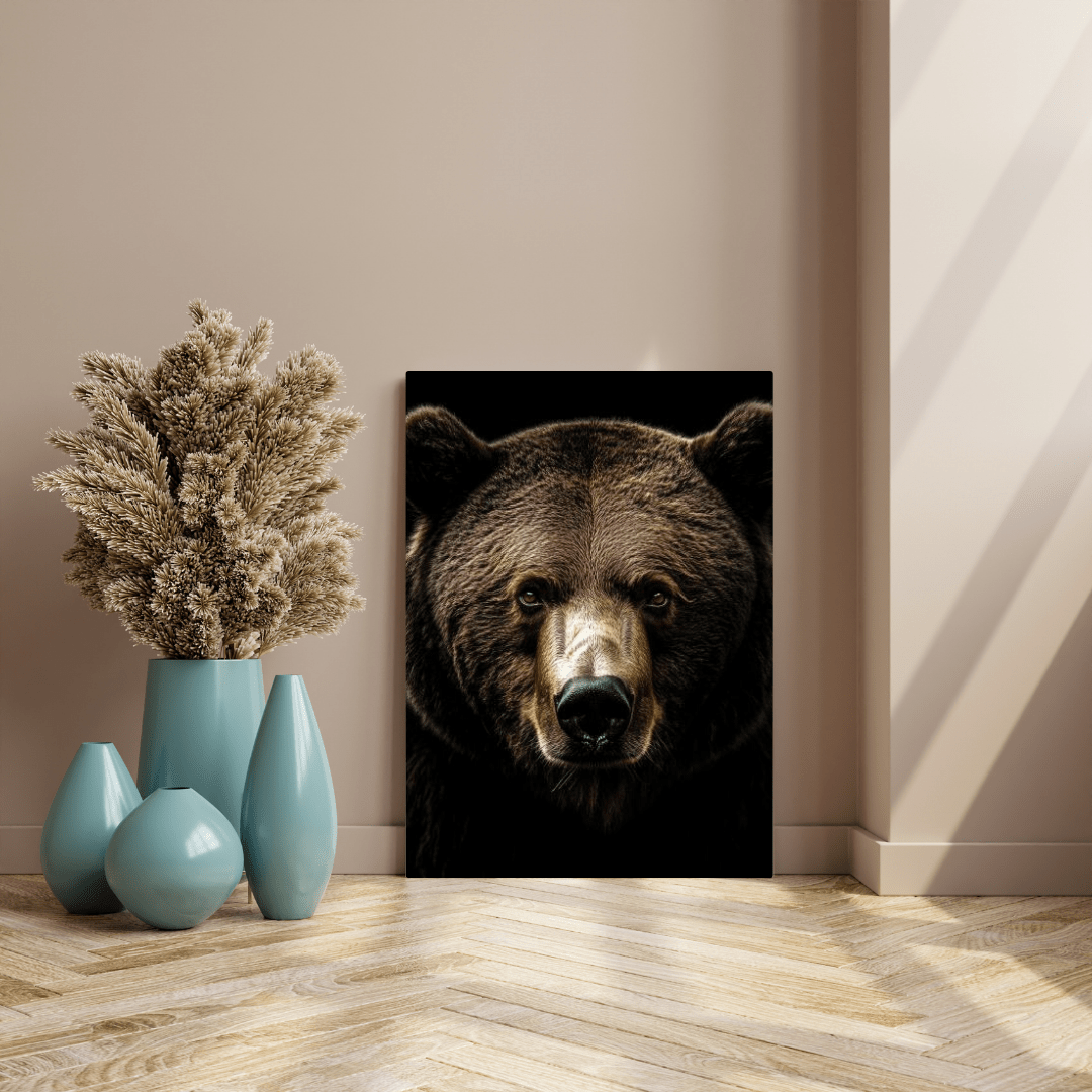 Brown Majesty - Wildlife Wall Art - Aestheticanvas