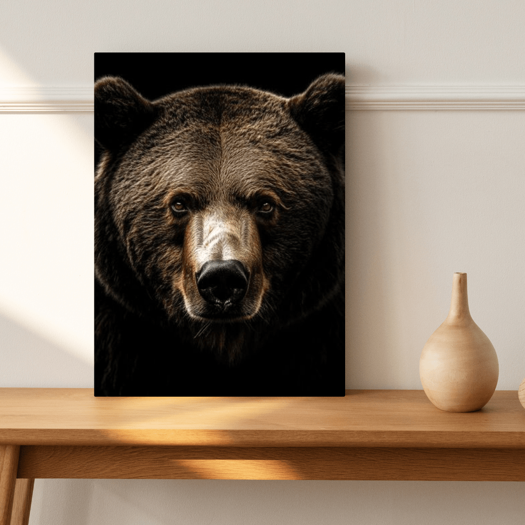 Brown Majesty - Wildlife Wall Art - Aestheticanvas