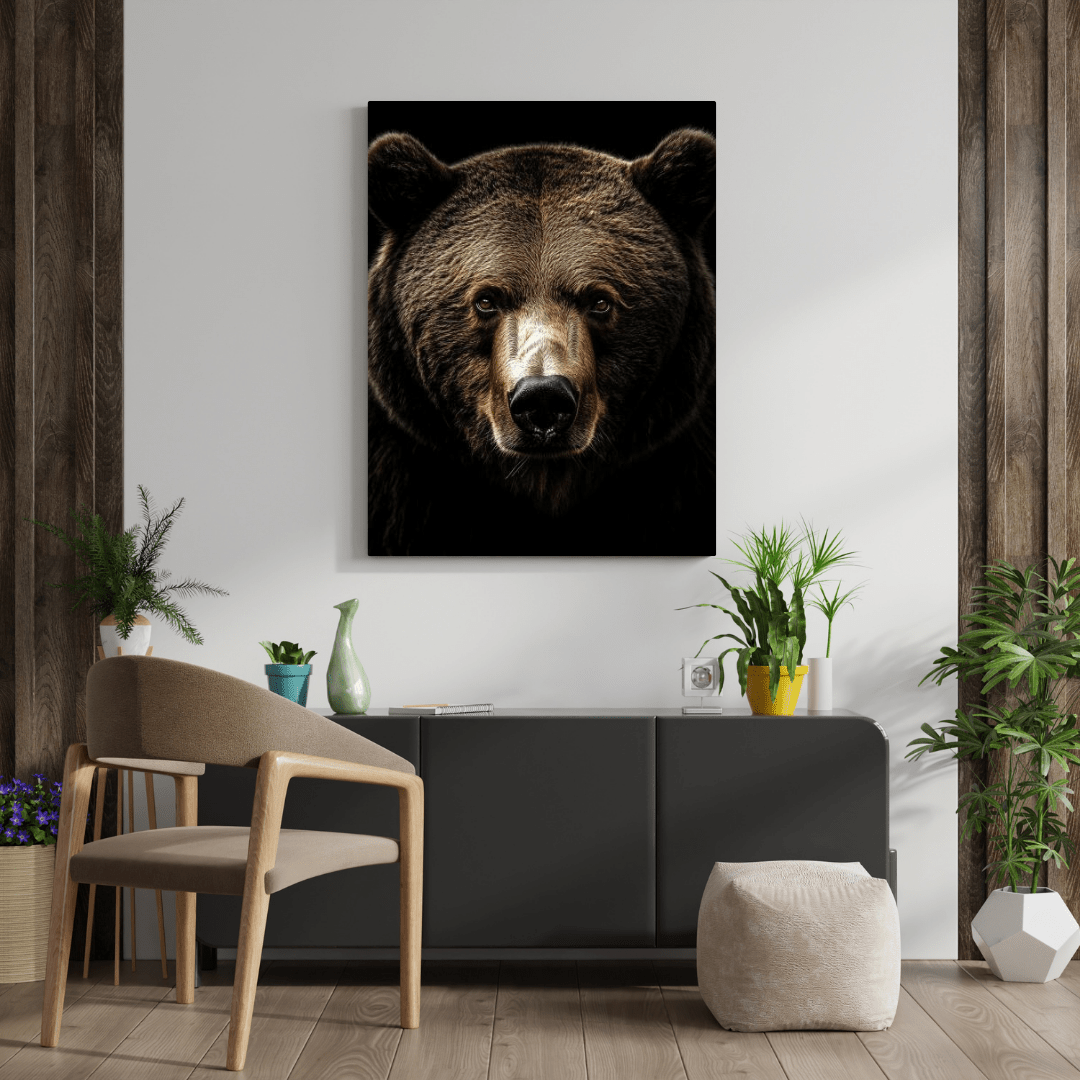 Brown Majesty - Wildlife Wall Art - Aestheticanvas