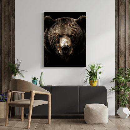 Brown Majesty - Wildlife Wall Art - Aestheticanvas