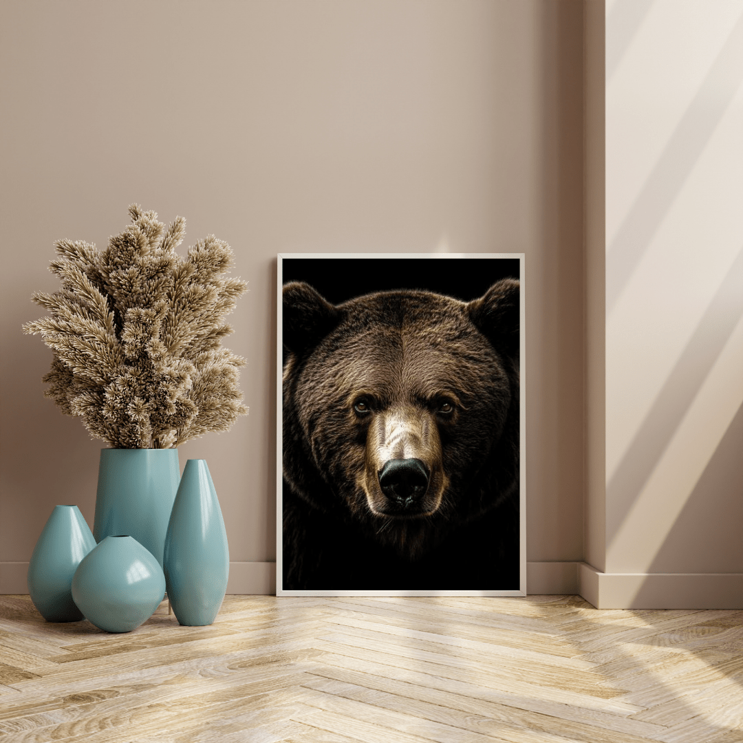 Brown Majesty - Wildlife Wall Art - Aestheticanvas