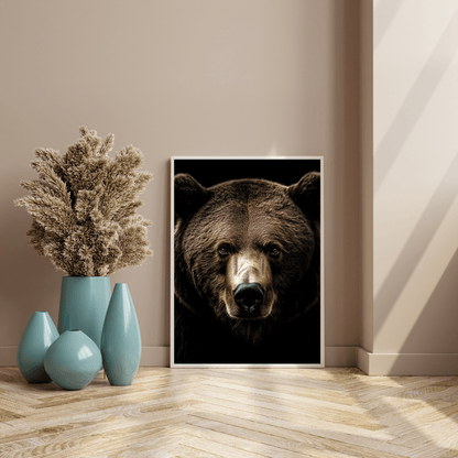 Brown Majesty - Wildlife Wall Art - Aestheticanvas