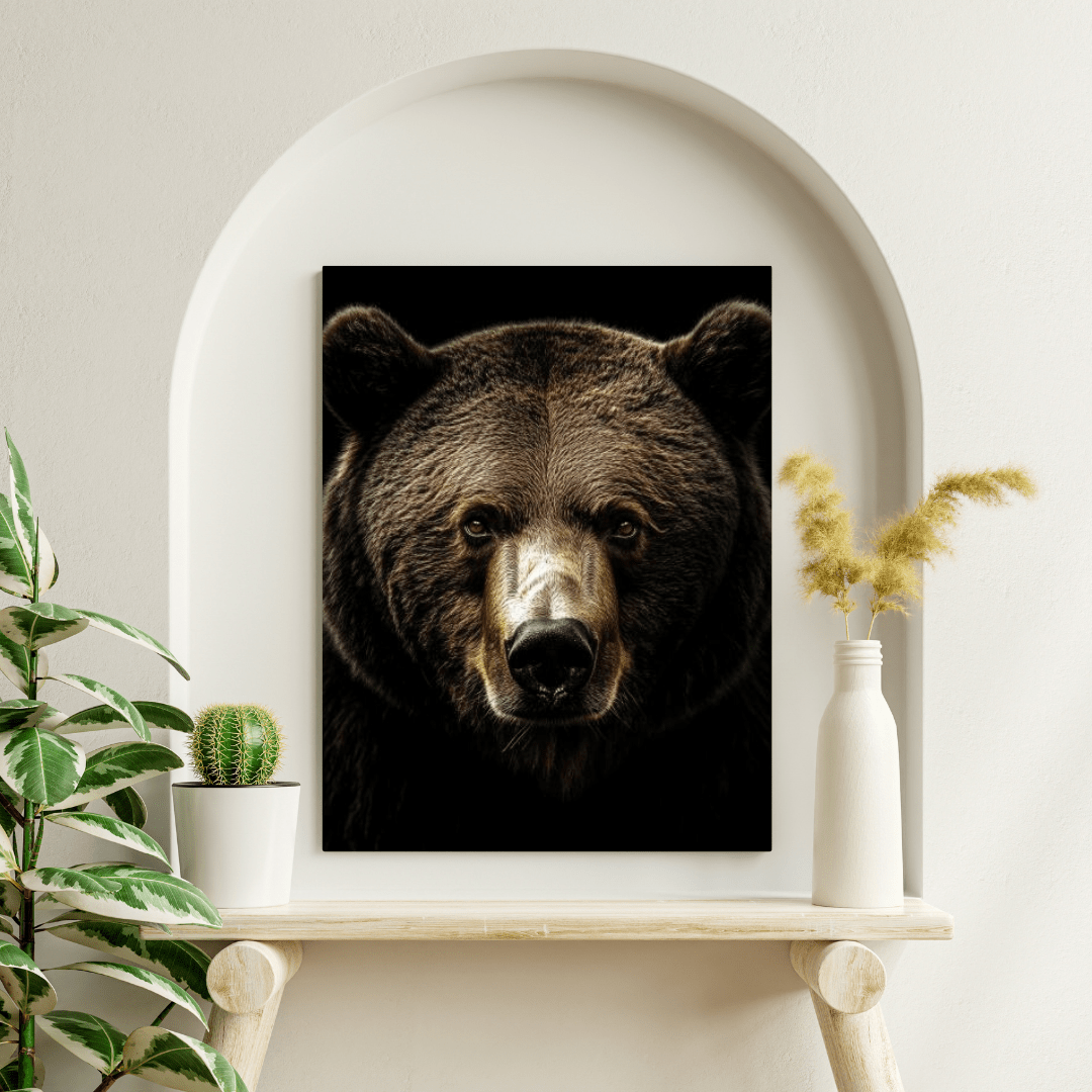 Brown Majesty - Wildlife Wall Art - Aestheticanvas