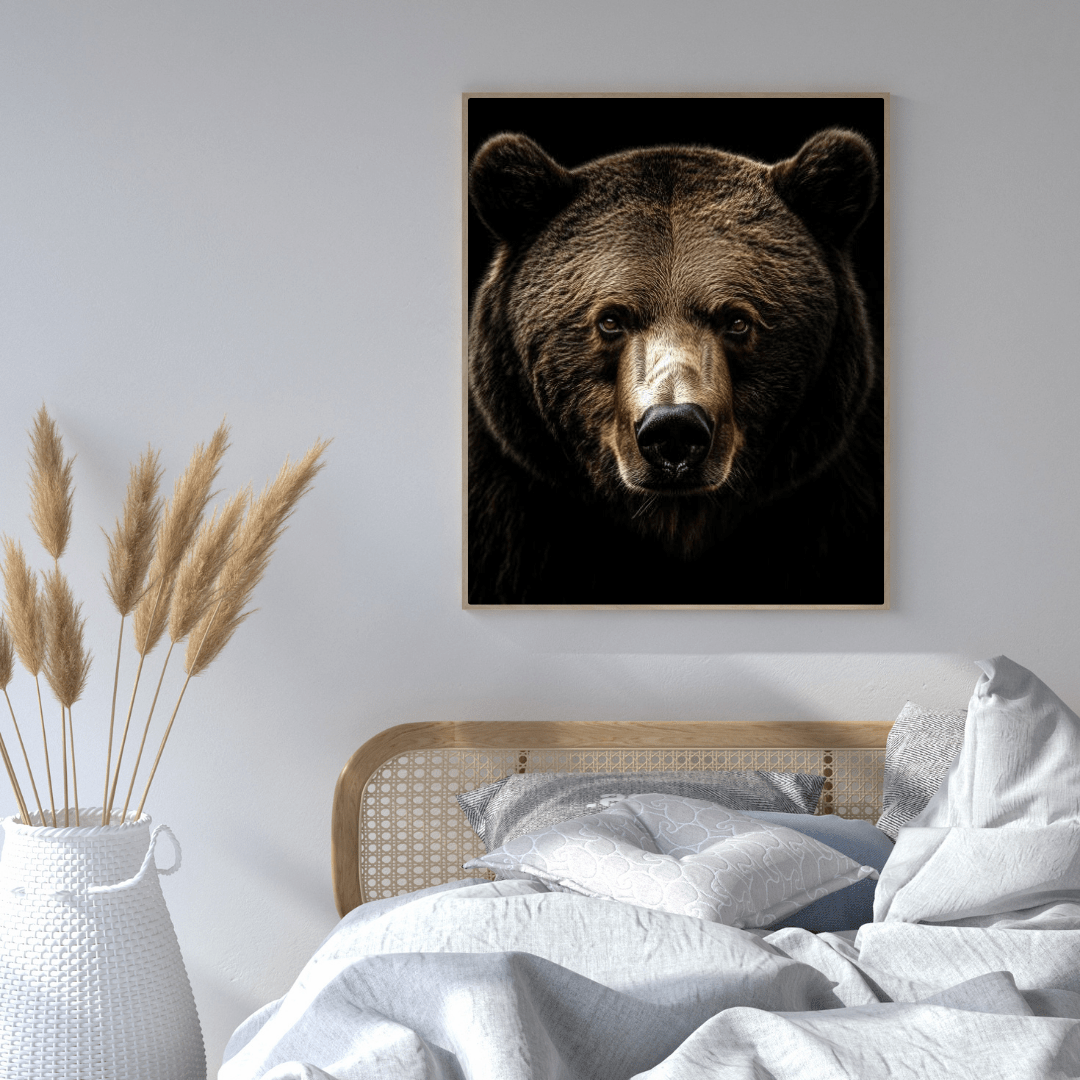 Brown Majesty - Wildlife Wall Art - Aestheticanvas