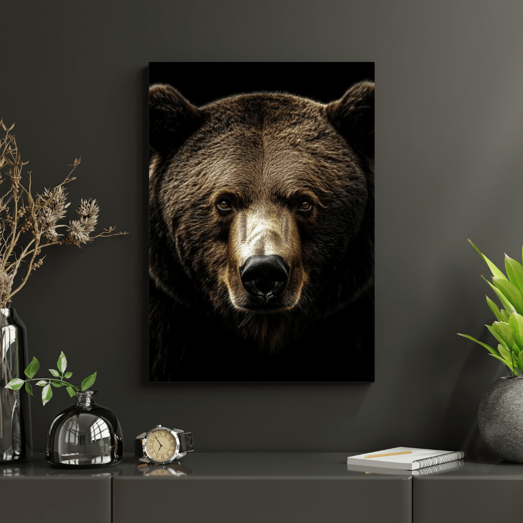 Brown Majesty - Wildlife Wall Art - Aestheticanvas