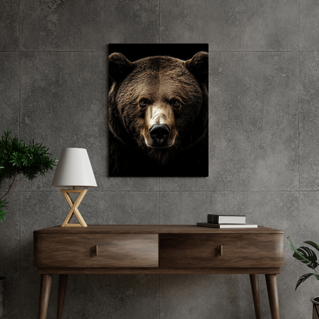 Brown Majesty - Wildlife Wall Art - Aestheticanvas