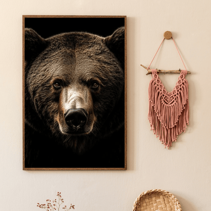 Brown Majesty - Wildlife Wall Art - Aestheticanvas