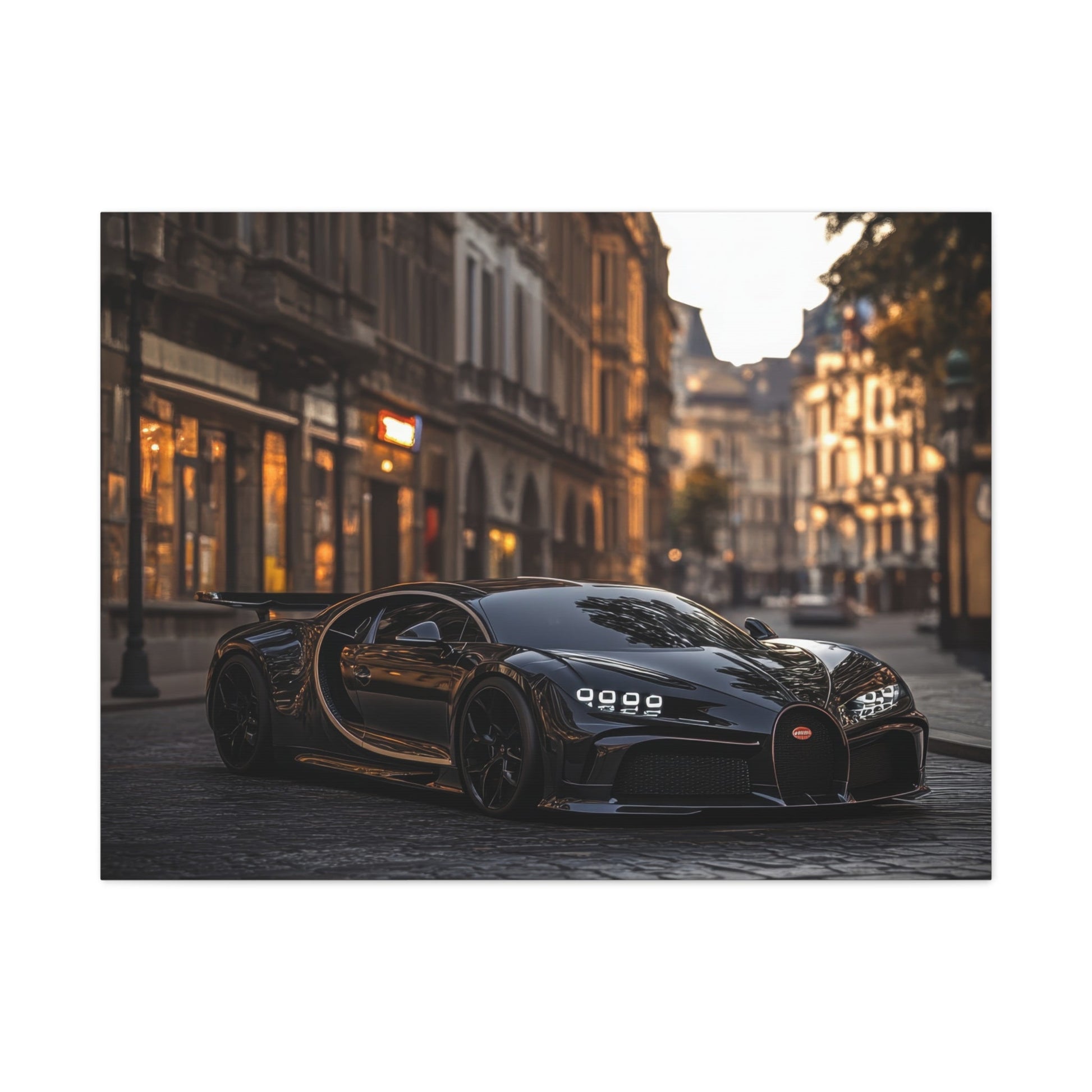 Bugatti Chiron Noir - Car Wall Art - Aestheticanvas