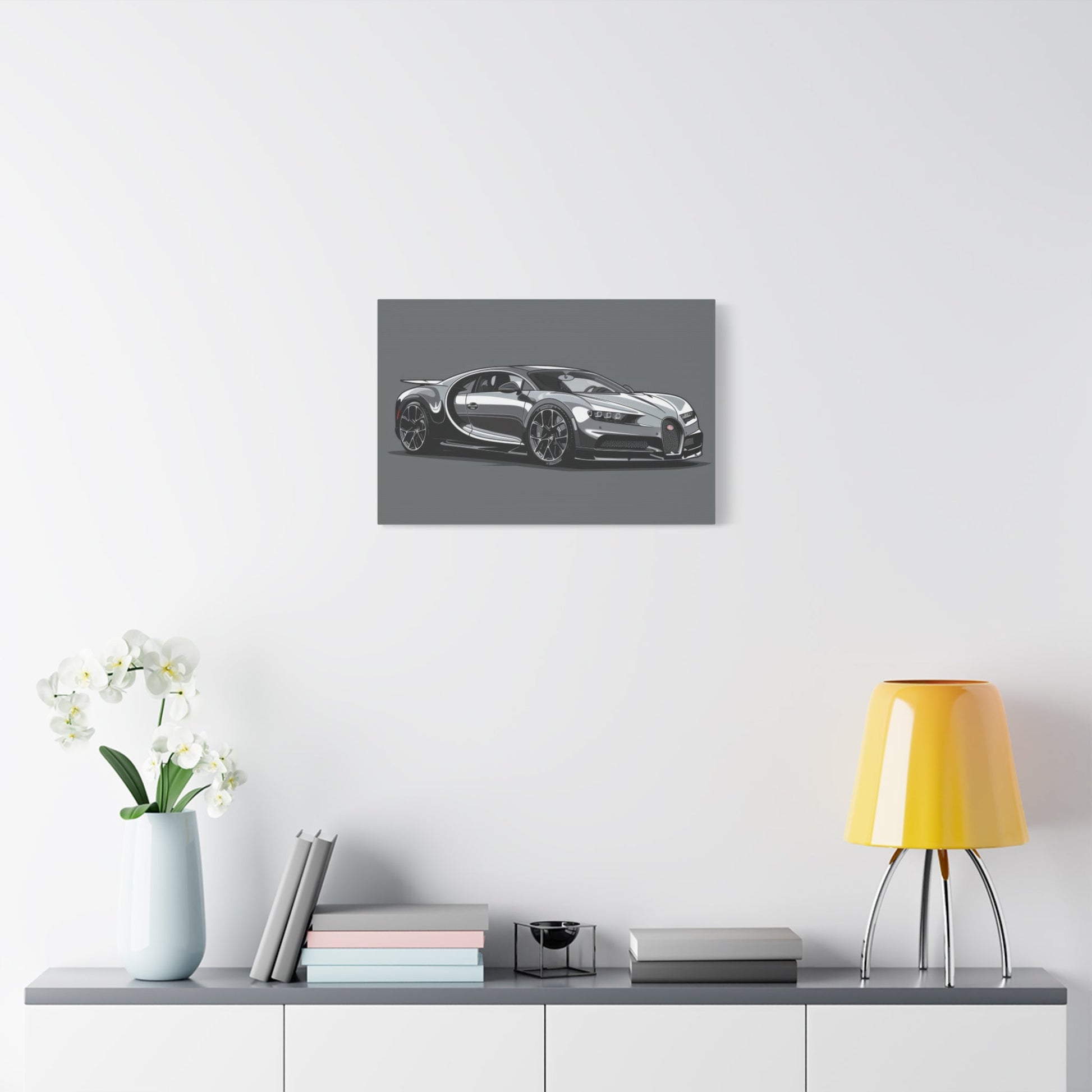 Bugatti Chiron Supercar Art - Car Wall Art - Aestheticanvas