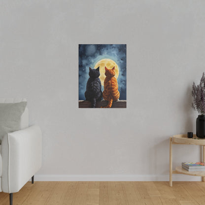 Cats In Love - Wall Art - Aestheticanvas