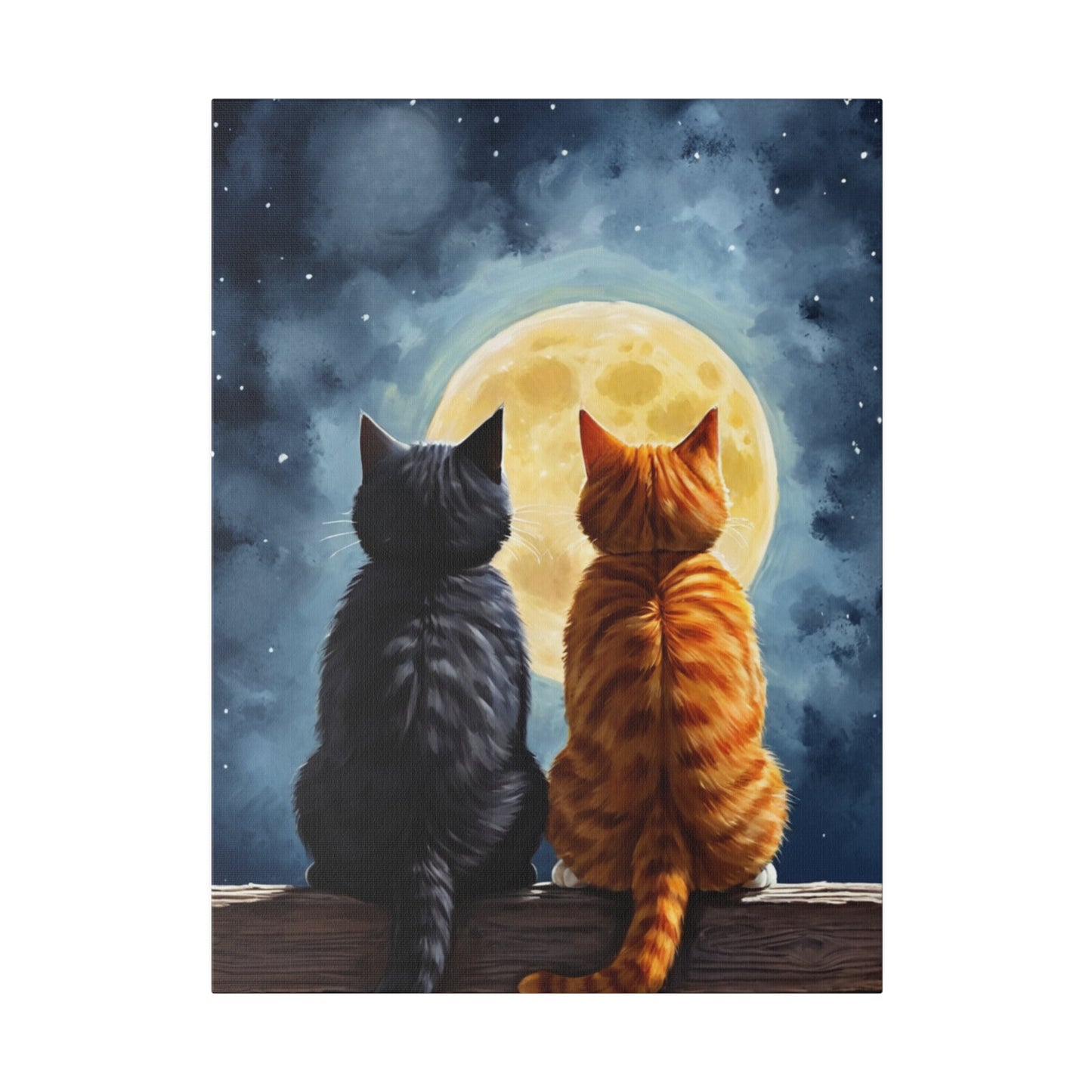 Cats In Love - Wall Art - Aestheticanvas