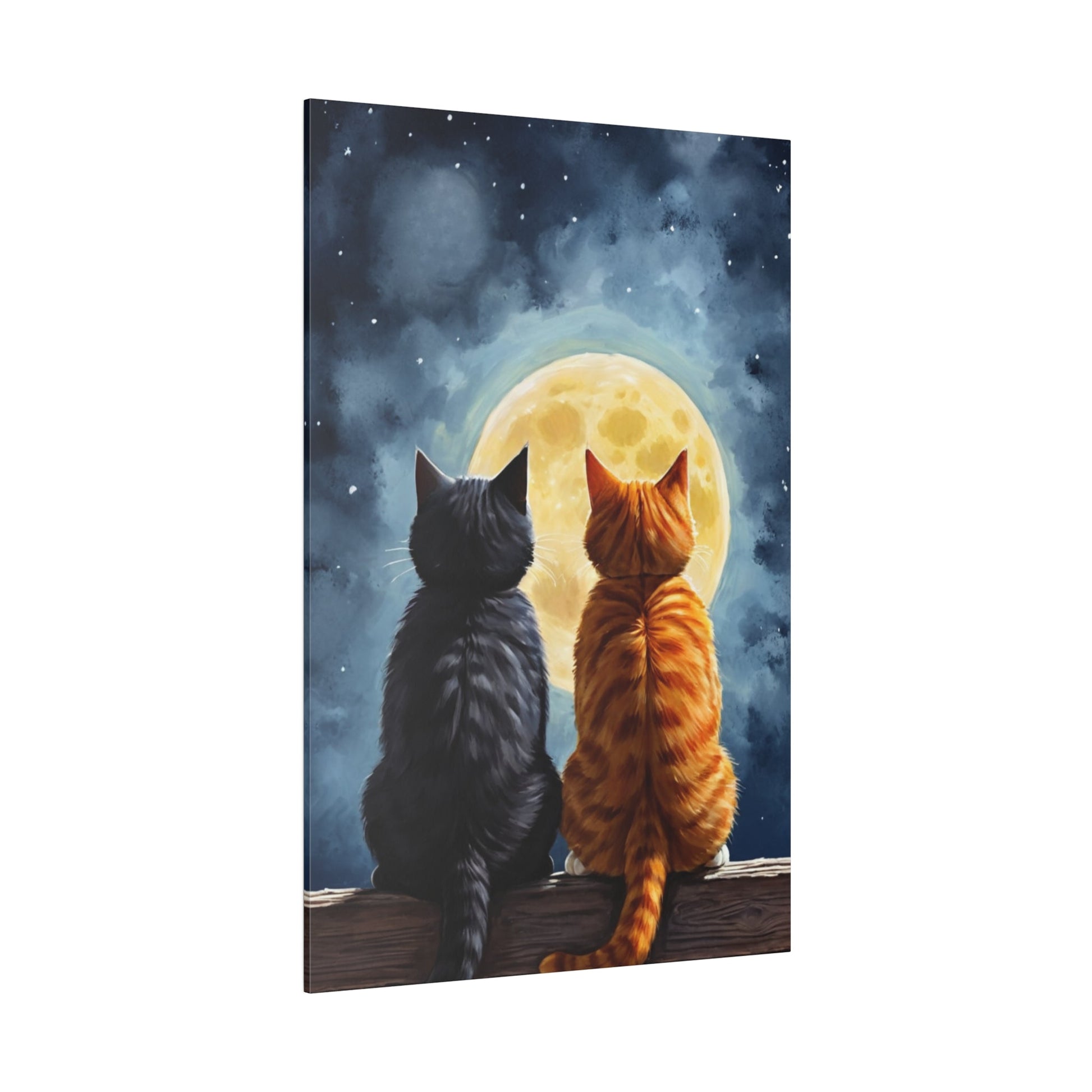 Cats In Love - Wall Art - Aestheticanvas