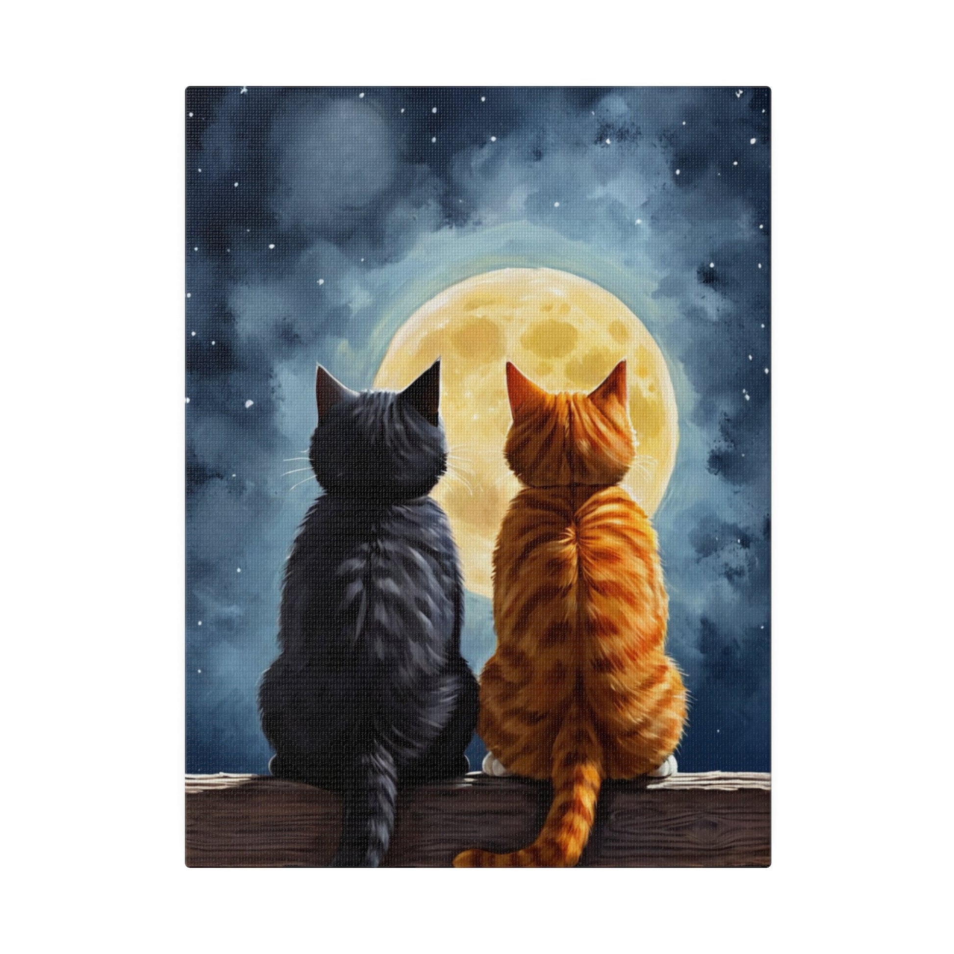 Cats In Love - Wall Art - Aestheticanvas