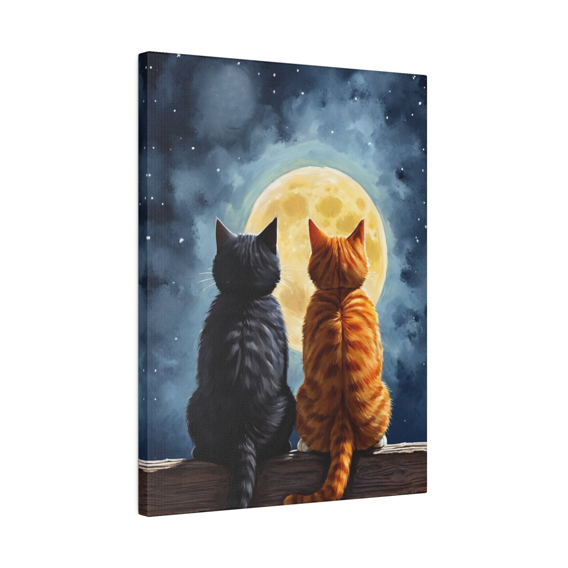 Cats In Love - Wall Art - Aestheticanvas