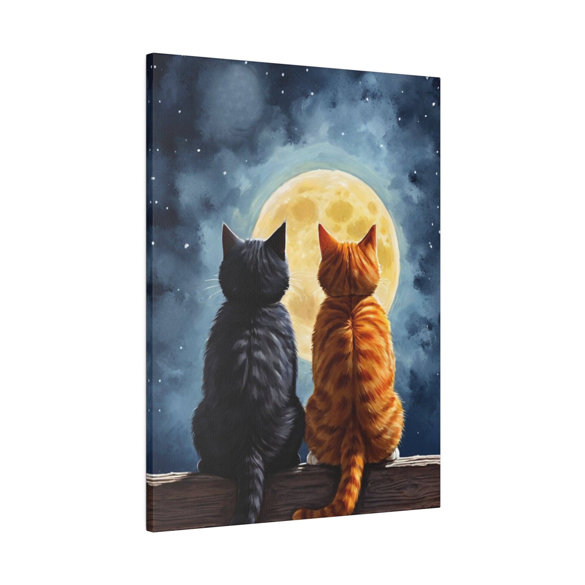 Cats In Love - Wall Art - Aestheticanvas