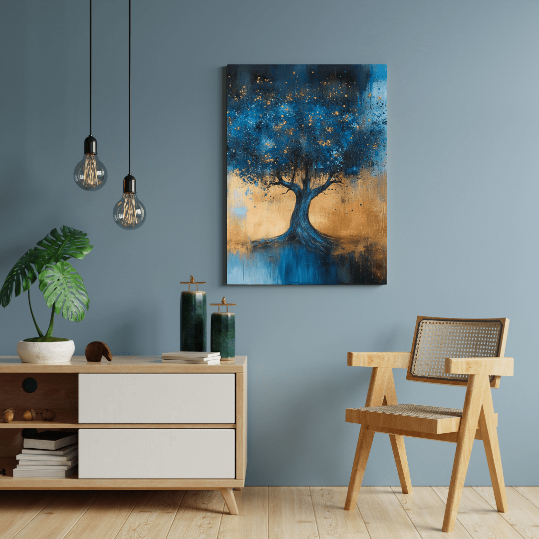 Celestial Tree of Life – Limited Wall Art - Aestheticanvas