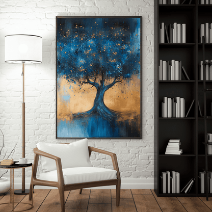 Celestial Tree of Life – Limited Wall Art - Aestheticanvas