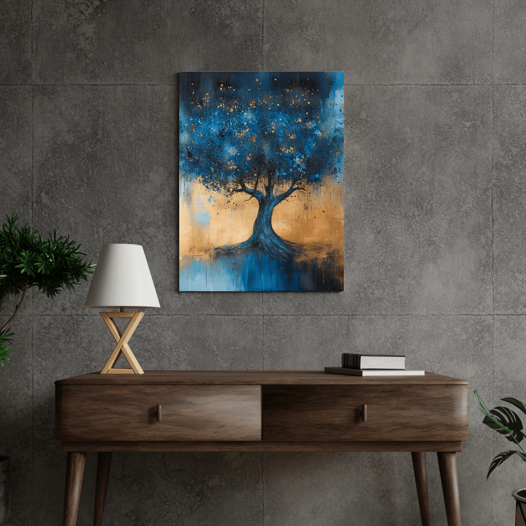 Celestial Tree of Life – Limited Wall Art - Aestheticanvas