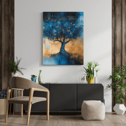 Celestial Tree of Life – Limited Wall Art - Aestheticanvas