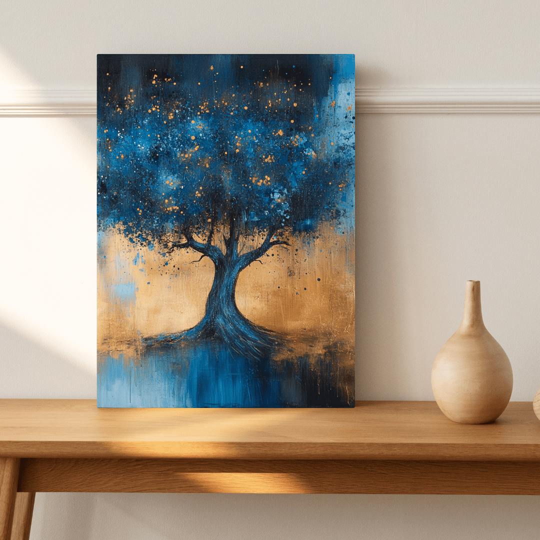 Celestial Tree of Life – Limited Wall Art - Aestheticanvas