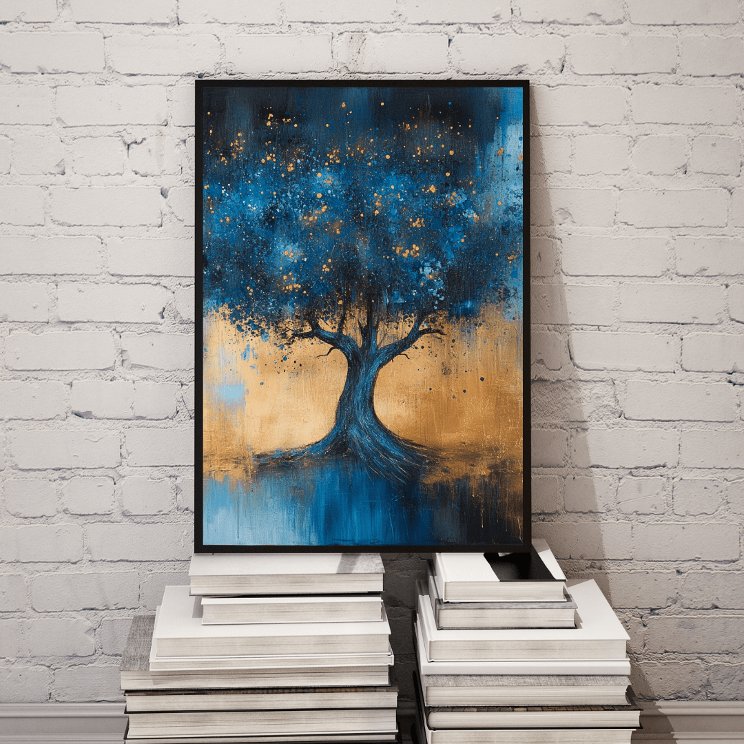 Celestial Tree of Life – Limited Wall Art - Aestheticanvas